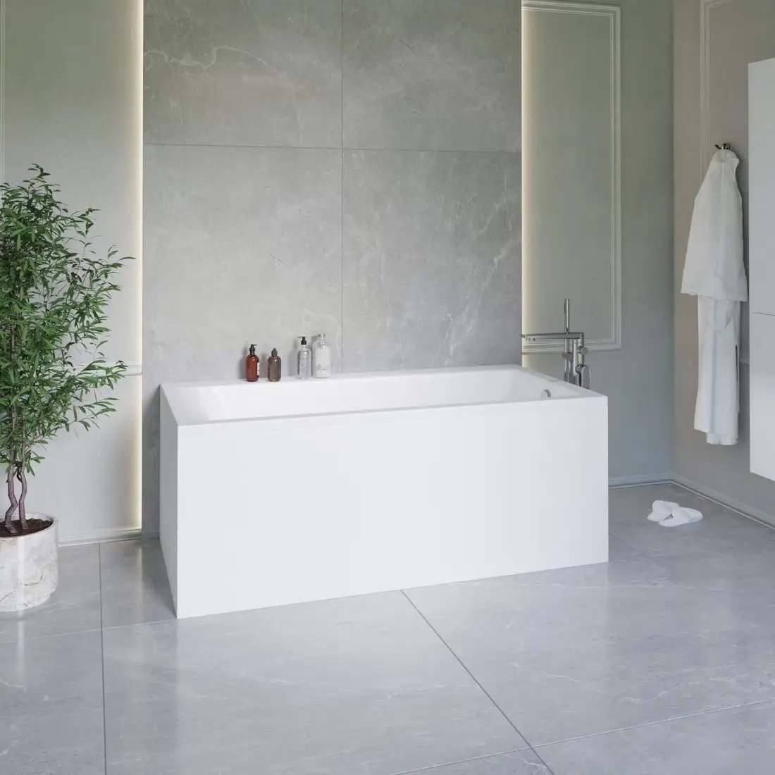 Ванна Lauter Seraphina 170x80 2112170R (с каркасом) - фото товара