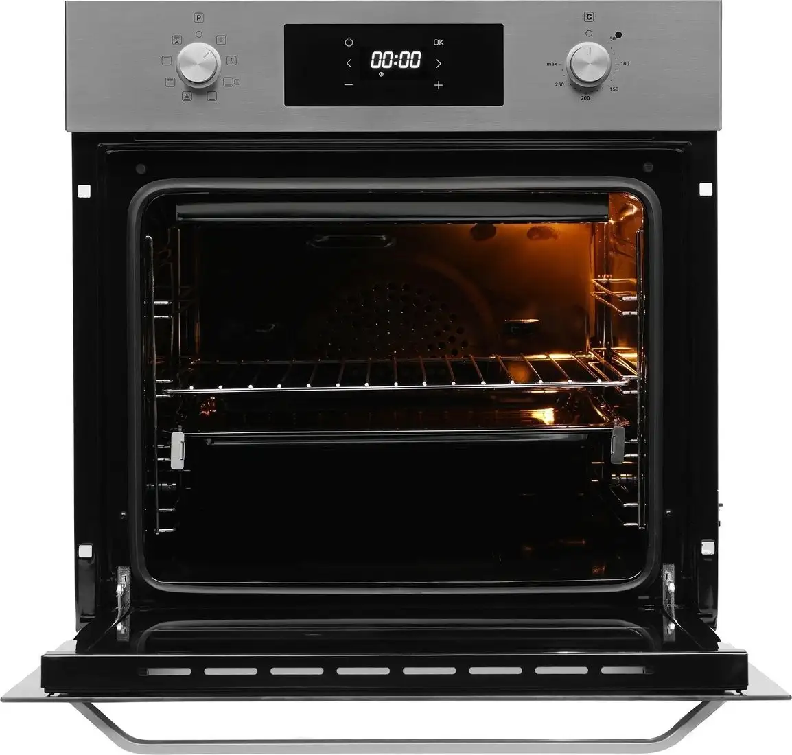 Электрический духовой шкаф Domfy DM6642EO IX - фото товара