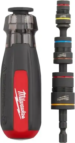 Набор отвертка с битами и головками Milwaukee 4932498179 (6 предметов) – изображение в каталоге
