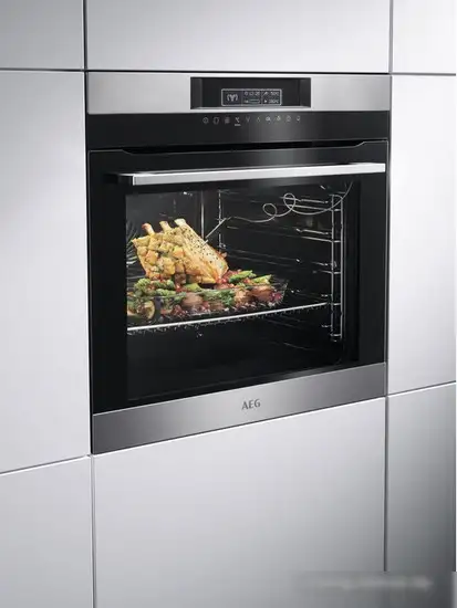 Электрический духовой шкаф AEG BPK642120M - фото товара