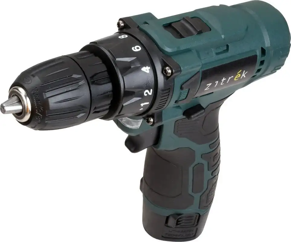 Дрель-шуруповерт Zitrek Green 12V Plus 085-1014 (с 2-мя АКБ) – фото товара