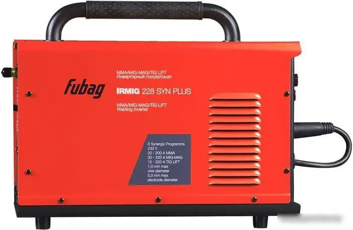 Сварочный инвертор Fubag IRMIG 228 SYN PLUS 41381.1 – фото товара