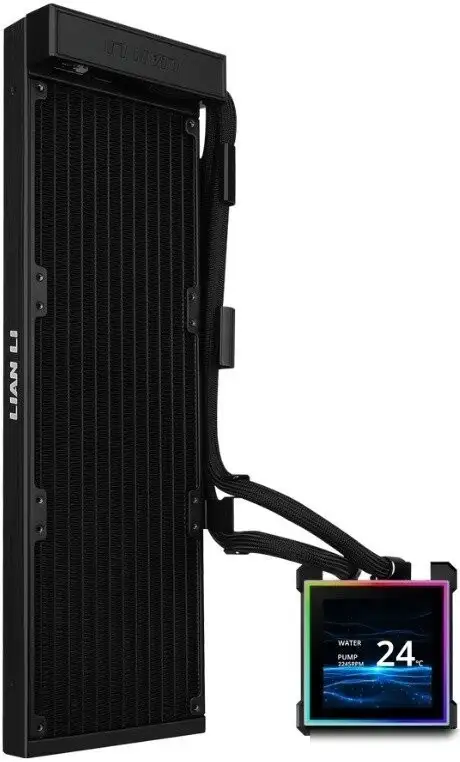 Радиатор системы жидкостного охлаждения Lian Li HydroShift II LCD-S 360N G89.GHS2LCDS36NB.R0 – фото товара