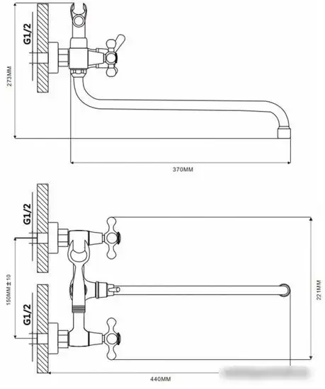 Смеситель Ekko E26019 - фото товара