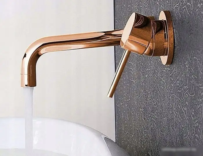 Смеситель Rea Lungo REA-B8548 (розовое золото) - фото товара
