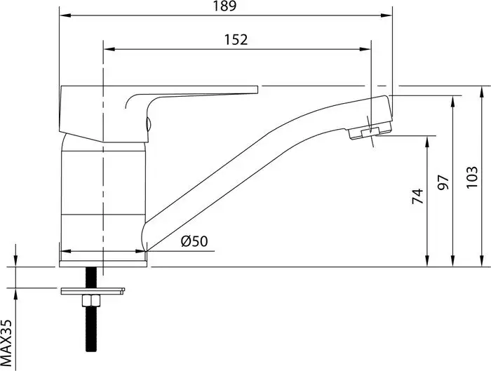 Смеситель Eleanti Sapphire 0402.930 - фото товара