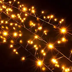 Гирлянда Евросвет 400-004 (теплый белый) – изображение в каталоге