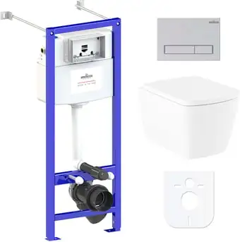 Унитаз Lavinia Boho Relfix Aveo Rimless 6 в 1 77050207 (матовый пластик) - изображение в каталоге