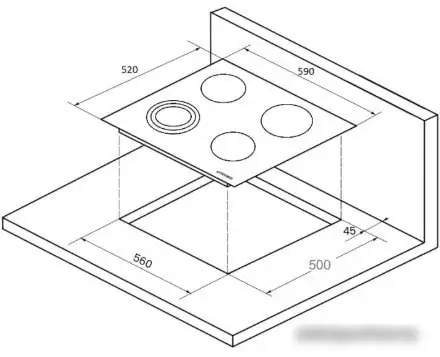 Варочная панель KUPPERSBERG ECS 623 - фото товара