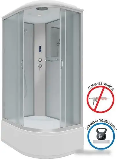 Душевой уголок Niagara NG-2310-14LP 120x80x215 (матовое стекло) - фото товара