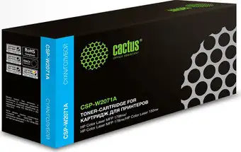 Картридж CACTUS CSP-W2071A (аналог HP W2071A) – изображение в каталоге