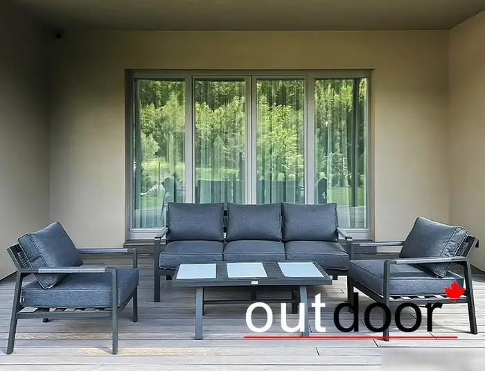 Набор садовой мебели Outdoor Торонто OUT-0027 (графит) – фото товара
