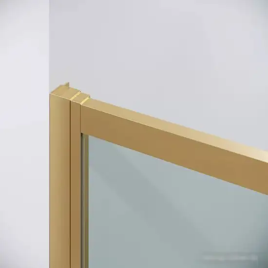 Душевой уголок Grossman Cosmo 120x80x195 120.K33.02.1280.32.00 (золото сатин/прозрачное стекло) - фото товара