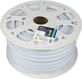 Гибкий неон Uniel ULS-N21-2835-120LED/m-8mm-IP67-220V-8W/m-50M-BLUE – изображение в каталоге