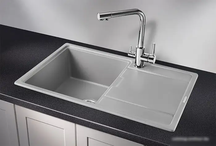Кухонная мойка Granula GR-7804 (алюминиум) - фото товара