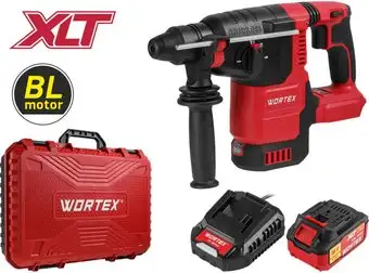 Перфоратор Wortex CRH 1822 Set 1334921 (с 1-им АКБ, кейс) – изображение в каталоге