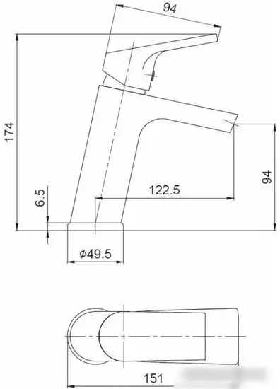 Смеситель Esko Orlando OL 26 - фото товара
