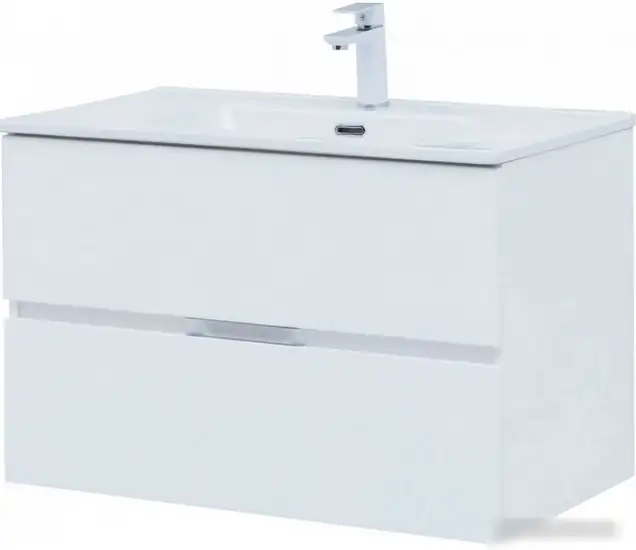 Aquanet Тумба под умывальник Алвита 80 277514 (белый матовый) – фото товара