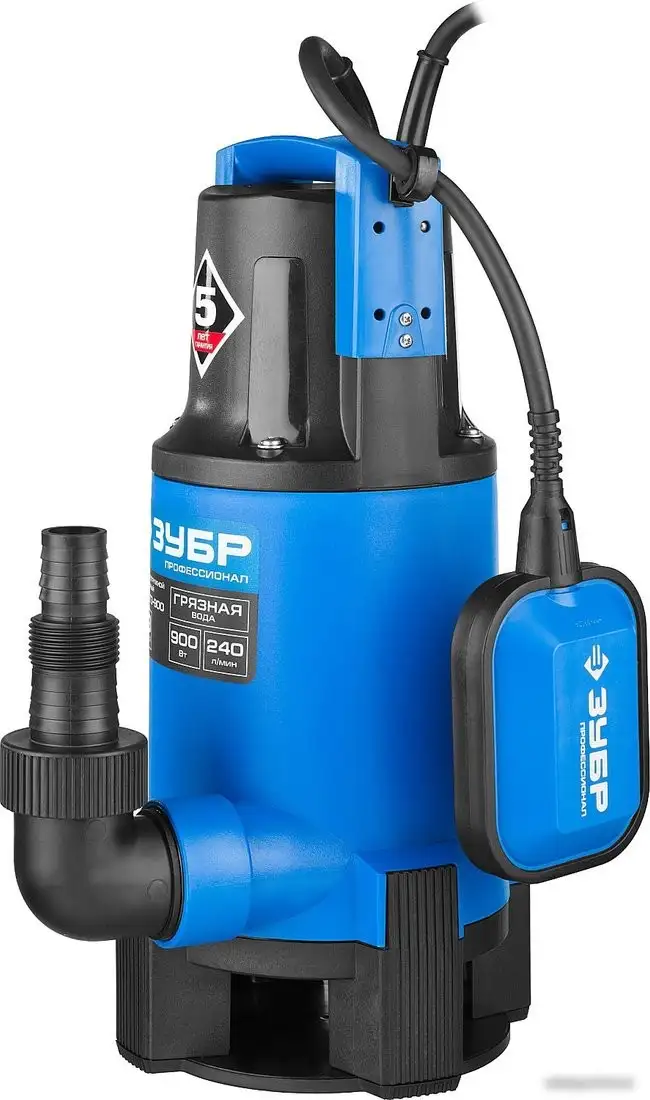 Дренажный насос Зубр НПГ-Т3-900 - фото товара