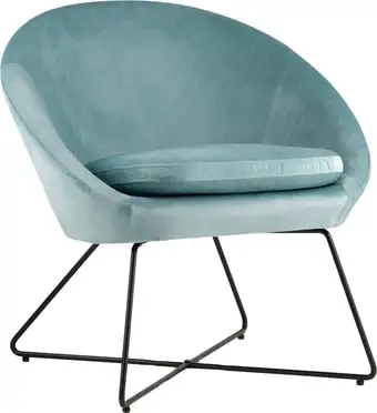 Интерьерное кресло Stool Group Колумбия (пыльно-голубой) – изображение в каталоге