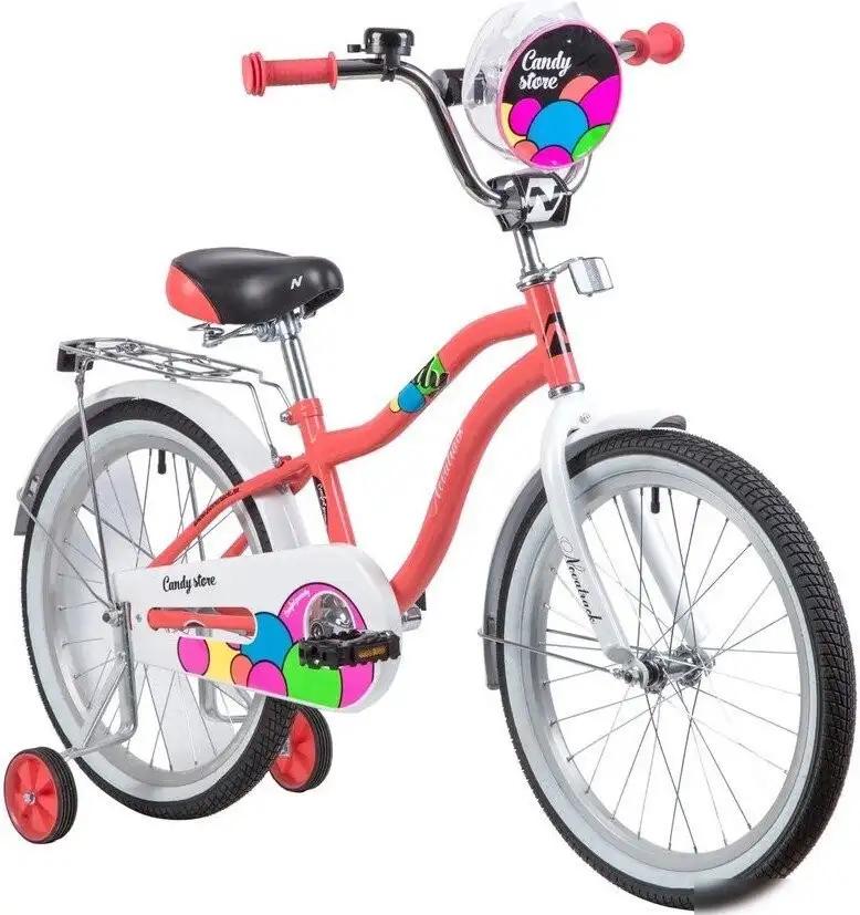 Детский велосипед Novatrack Candy 20 2023 205CANDY.CRL23 (коралловый) – фото товара