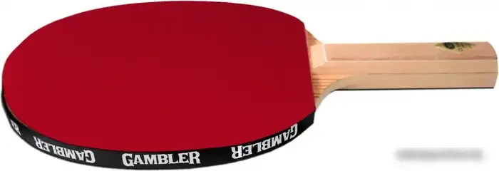 Ракетка для настольного тенниса Gambler Zebrawood Classic Volt M GRC-2 (прямая) – фото товара