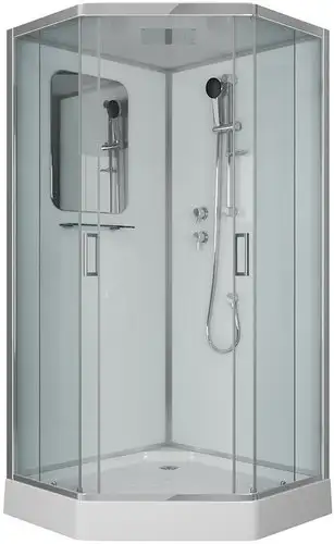 Душевая кабина Niagara NG-6002-01D 100x100x210 (прозрачное стекло)