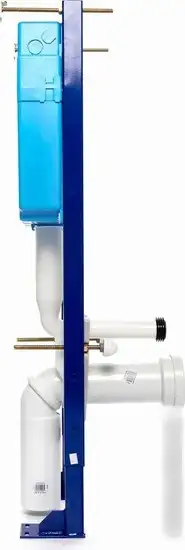 Инсталляция для унитаза SIAMP Bcu Ingenio с панелью Cut (хром глянец) - фото товара