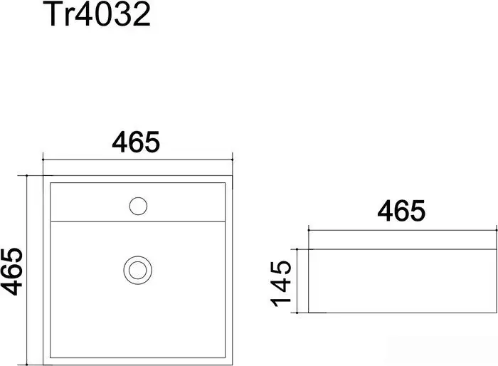 Умывальник Uptrend Medusa XL (глянцевый белый) - фото товара