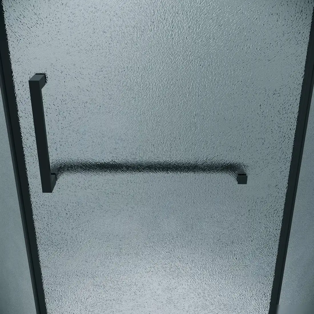 Душевой уголок Grossman Pragma 90x90x195 302.K33.03.9090.21.02 (черный матовый/шиншилла стекло) - фото товара