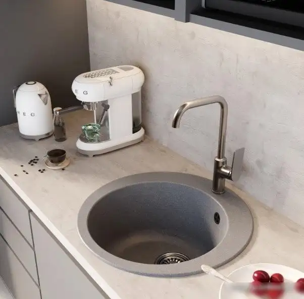 Кухонная мойка Mixline ML-GM13 551896 (графитовый) - фото товара