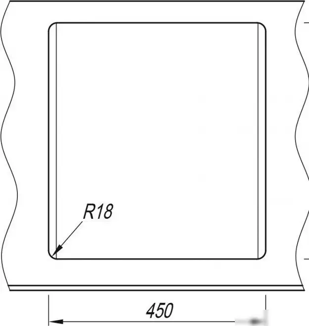 Кухонная мойка ARFEKA Dalago 47 (графитовый) - фото товара