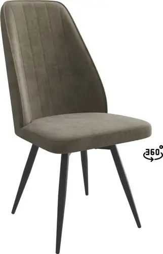 Стул Мамадома Leonard M-R1 360 (b05 Latte Lux/черный) – изображение в каталоге