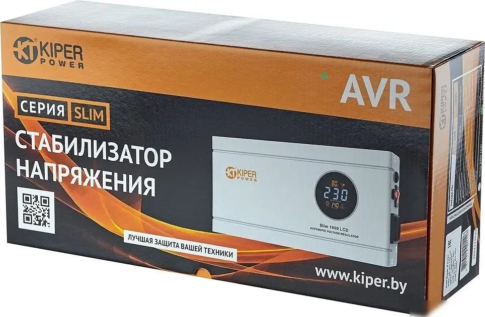 Стабилизатор напряжения Kiper Power Slim 2000 LCD – фото товара