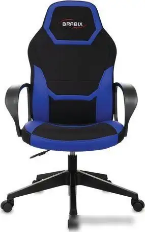 Кресло Brabix Alpha GM-018 532638 (черный/синий) – фото товара
