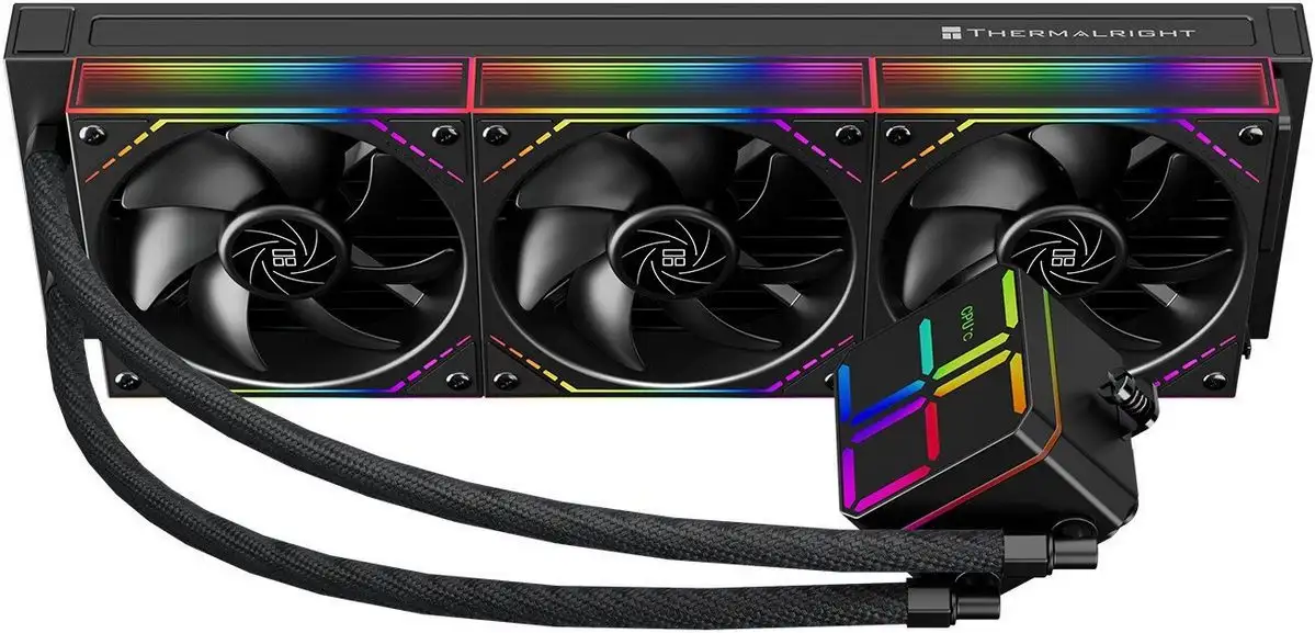 Система жидкостного охлаждения для процессора Thermalright Magic Qube 360 ARGB (черный) – фото товара
