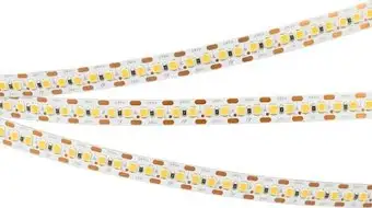 Светодиодная лента Arlight 17.3W/m 168LED/m 2835SMD теплый белый 5M 028738(2) – изображение в каталоге