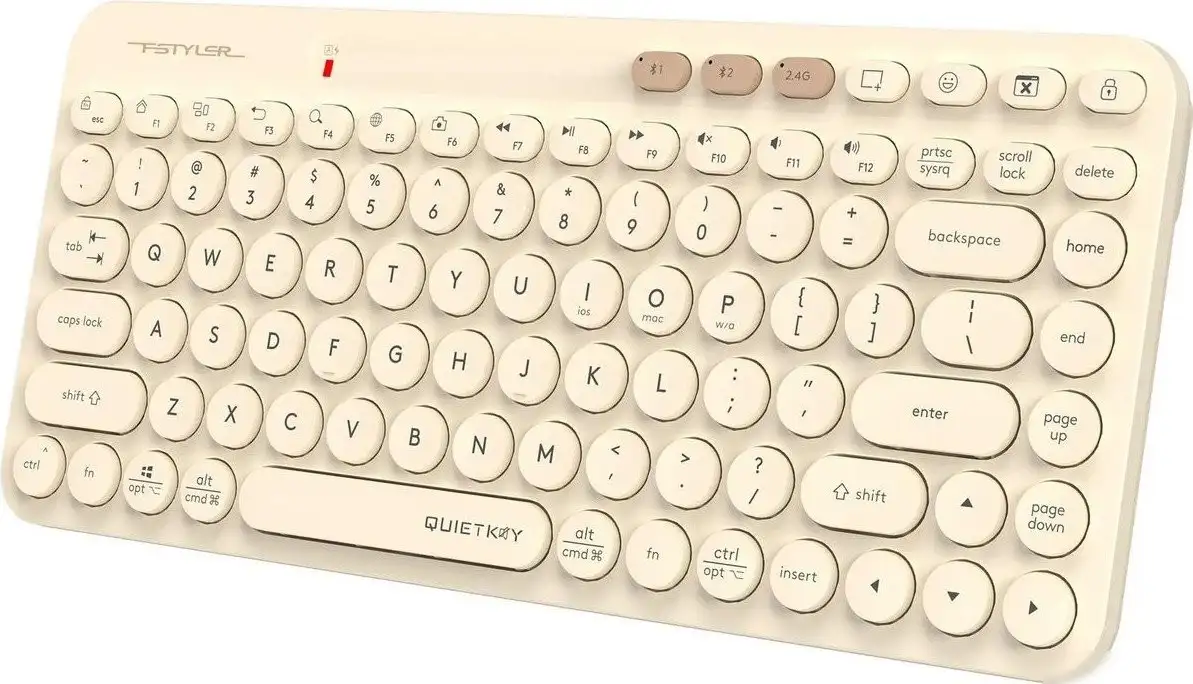 Клавиатура A4Tech Fstyler FBK36C AS (бежевый) – фото товара