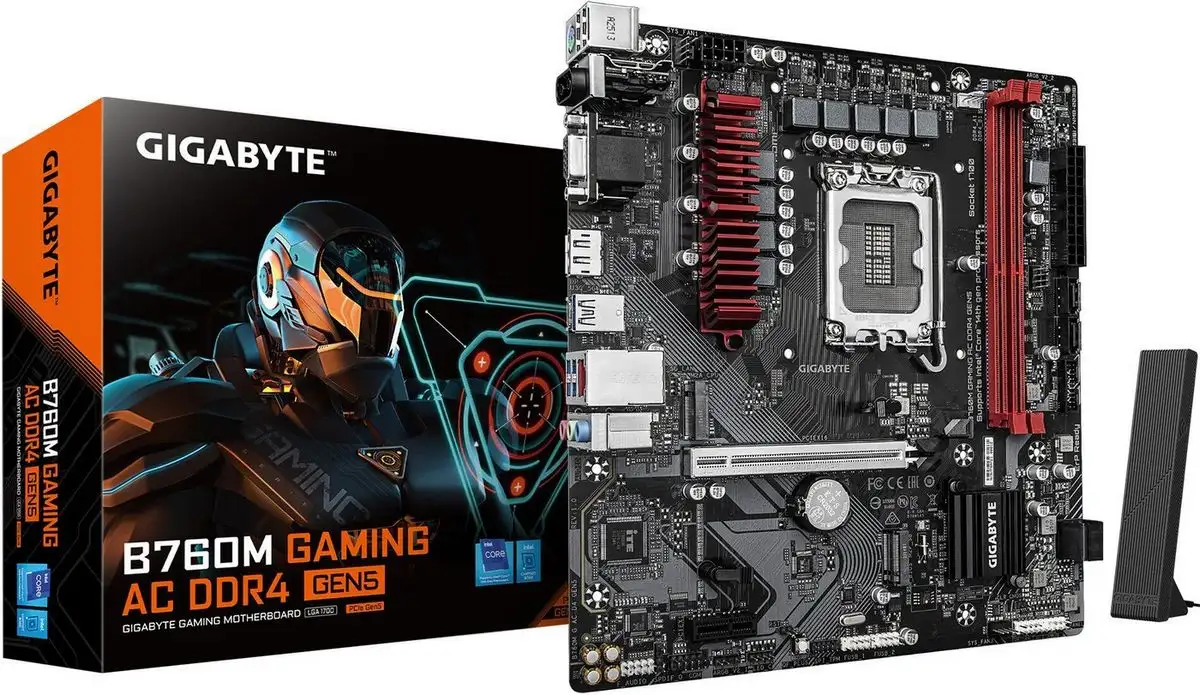 Материнская плата Gigabyte B760M Gaming AC DDR4 GEN5 – фото товара