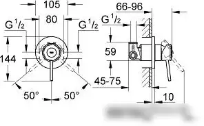 Смеситель Grohe BauClassic 29048000 - фото товара