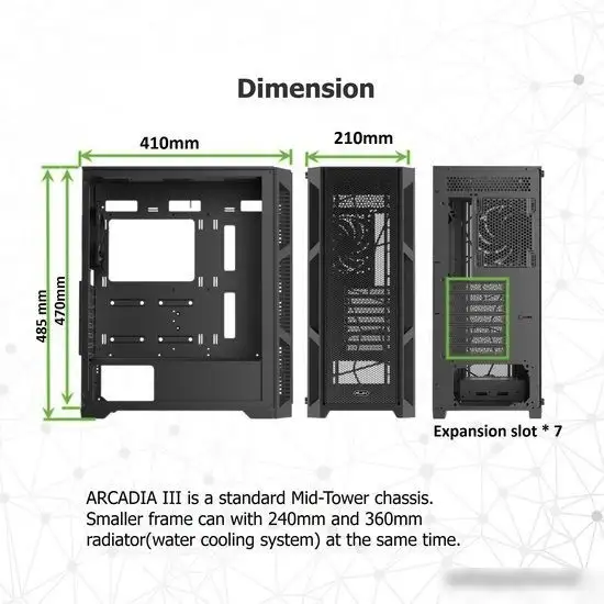 Корпус Raijintek Arcadia III – фото товара