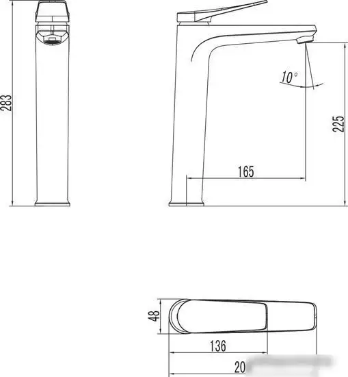 Смеситель Lemark Bronx LM3709BL - фото товара