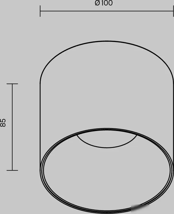 Точечный светильник Technical Alfa LED C064CL-01-15W3K-RD-B – фото товара