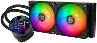 Система жидкостного охлаждения для процессора SilverStone NovaPeak 240 ARGB – изображение в каталоге