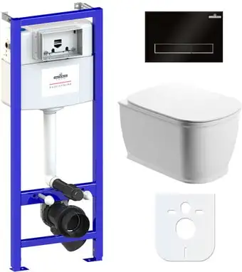 Унитаз Lavinia Boho Relfix Bell Pro Rimless 6 в 1 77040040 - изображение в каталоге