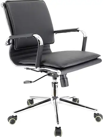 Кресло Everprof Nerey LB (экокожа, черный) – изображение в каталоге