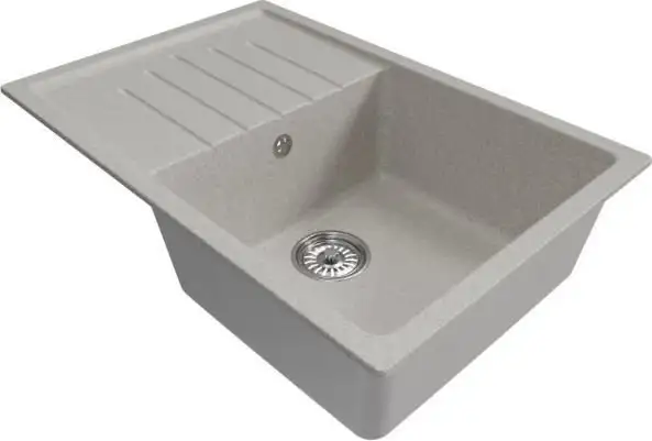 Кухонная мойка Mixline ML-GM19 551984 (серый) - фото товара