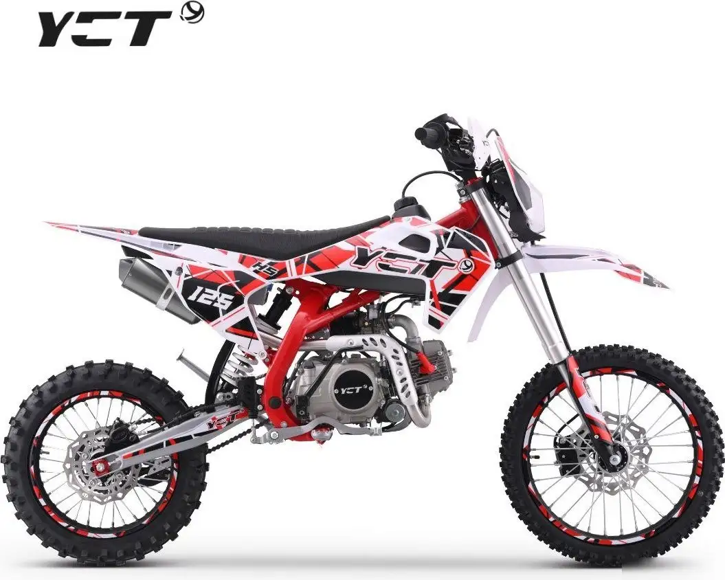 Мотоцикл Yacota Н5 125 17/14 (белый/красный) – фото товара
