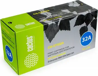 Картридж CACTUS CS-CF332A (аналог HP CF332A) – изображение в каталоге