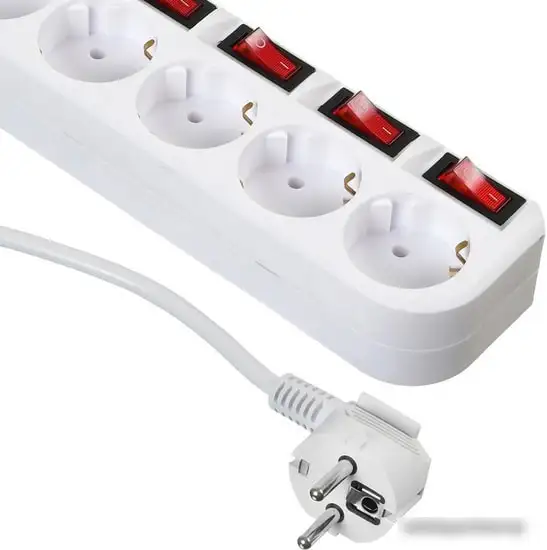 Сетевой фильтр Buro 500SH-1.8-SW-W – фото товара